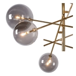 ALARA Lampa wisząca Ø 72 cm LED G4 6x1,5W 2700K Gold 46417/06/10 Lucide - zdjęcie dodatkowe 3